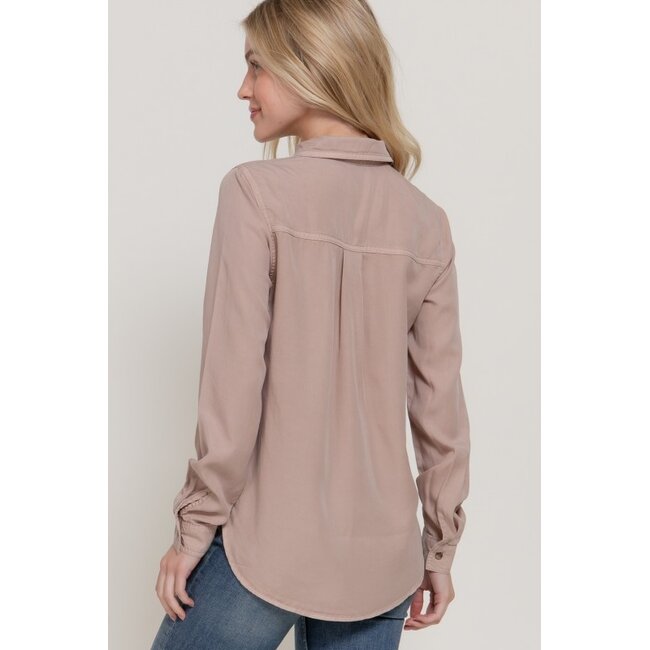 Soft Spoken Button Up