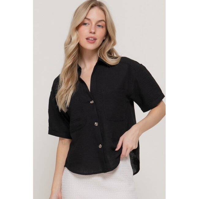 Coastal Crush Button Up