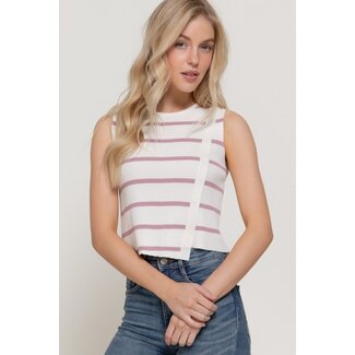 Coastal Stripe Knit Tank