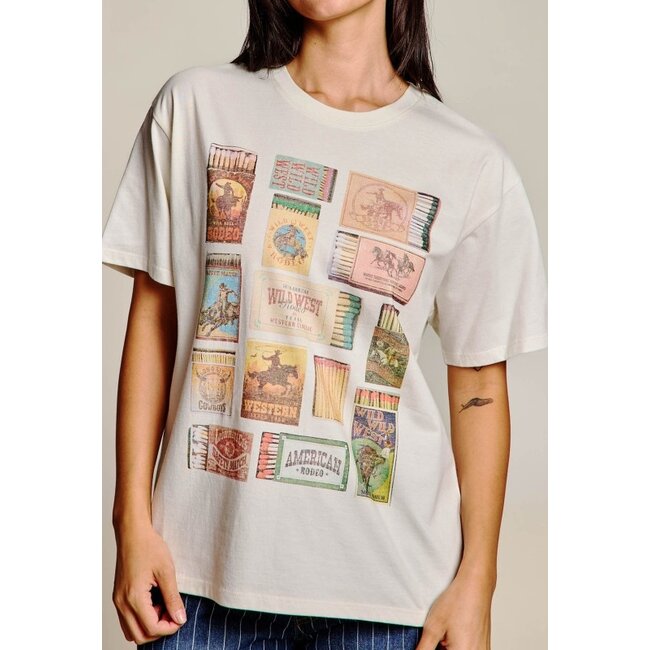 Western Match Box Tee