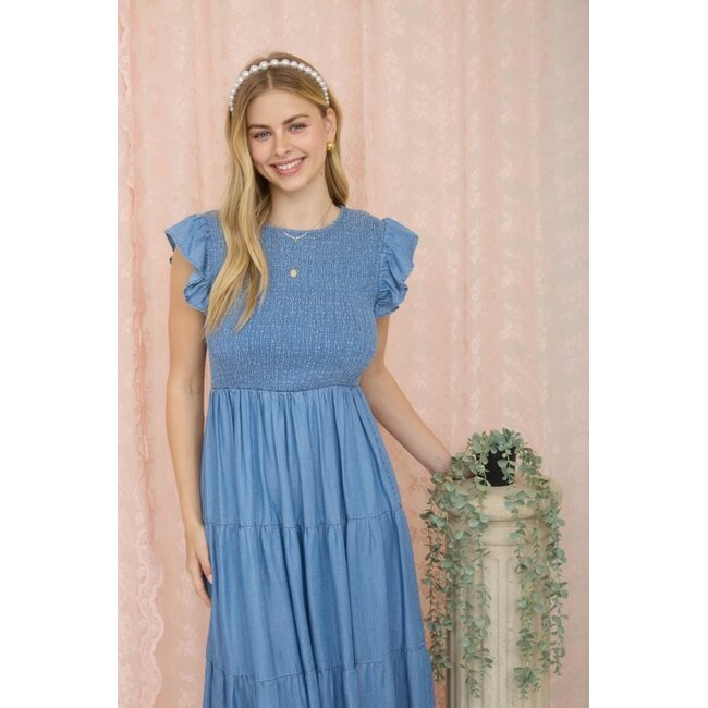 Chambray Lux Dress
