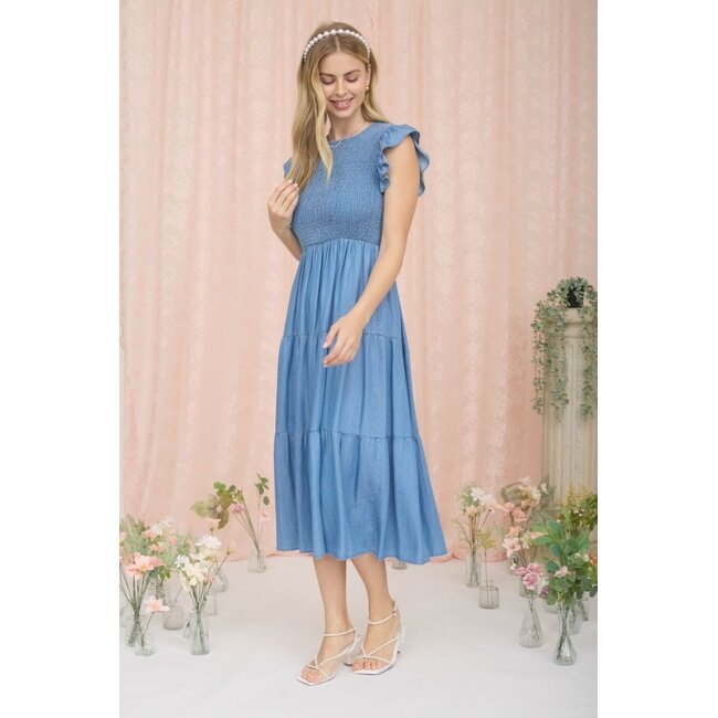 Chambray Lux Dress