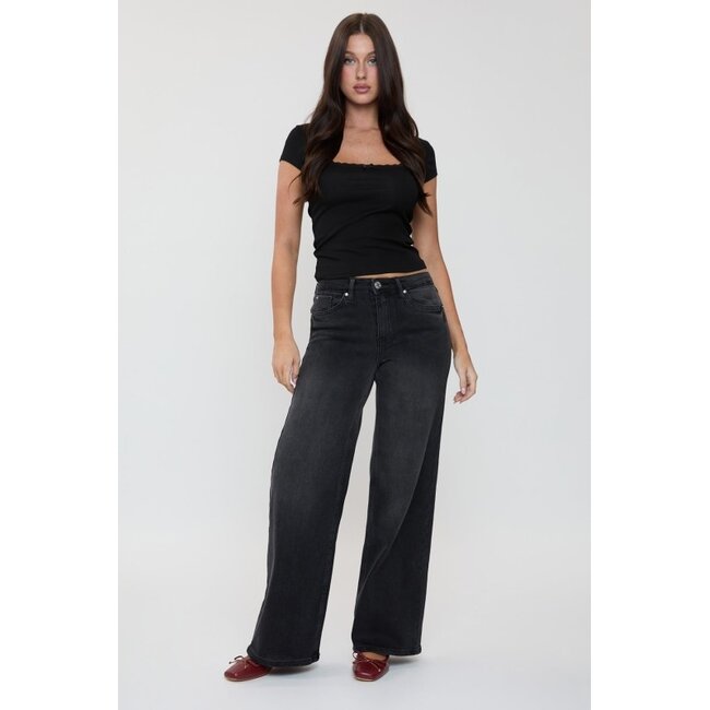 Bella High Rise Wide Leg Jeans
