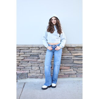 Sweat Life Crop Hoodie