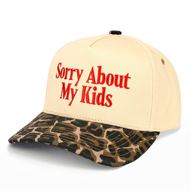 Sorry About My Kids Trucker Hat