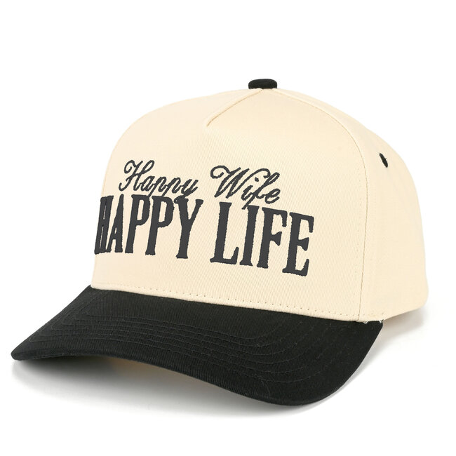 Happy Wife Happy Life Trucker Hat