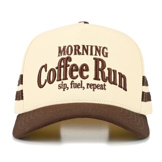 Morning Coffee Run Trucker Hat