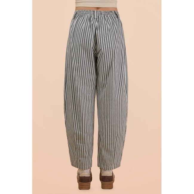 Amore Stripe Denim Barrel