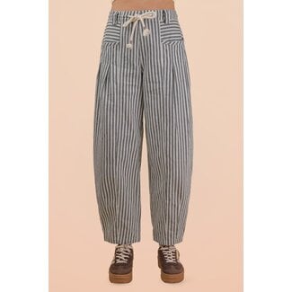 Amore Stripe Denim Barrel