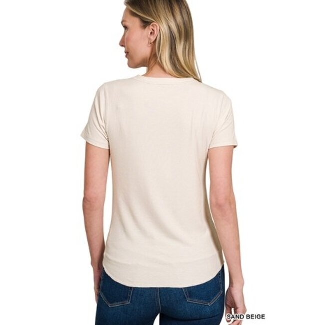 Essential Ribbed Tee