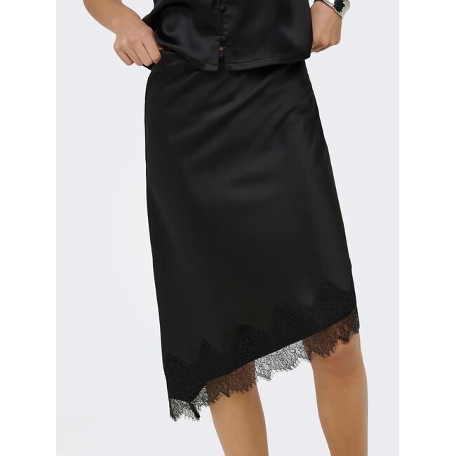 Freya Satin Lace Skirt