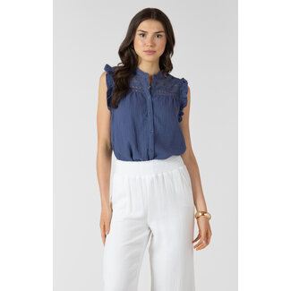 Luxe Button Blouse