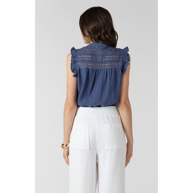 Luxe Button Blouse