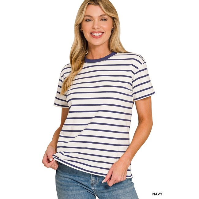 Ahoy Stripe Tee