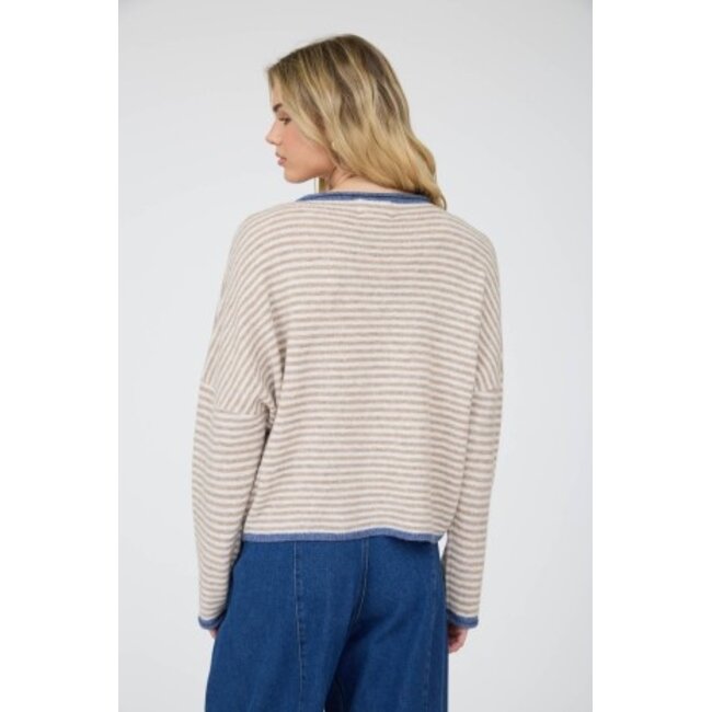 Dawn Stripe Cardi