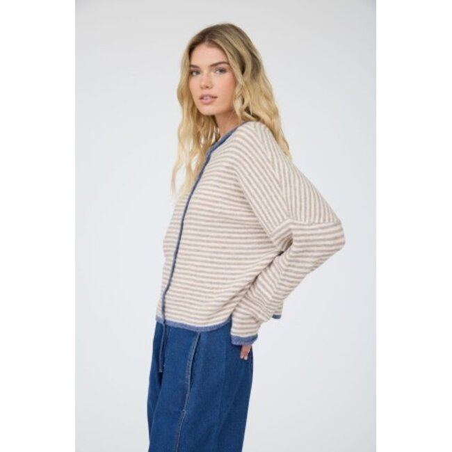 Dawn Stripe Cardi