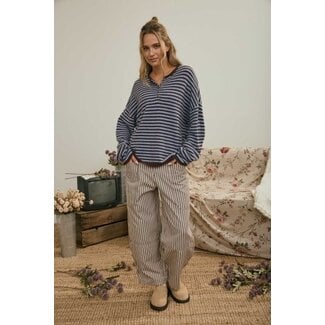 Jade Stripe Pants