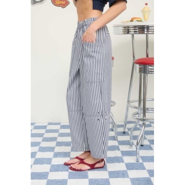 Jade Stripe Pants