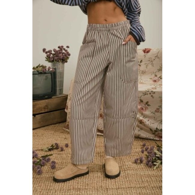 Jade Stripe Pants