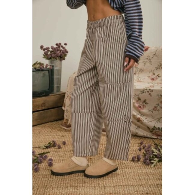 Jade Stripe Pants