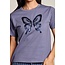 Indigo Butterfly Tee