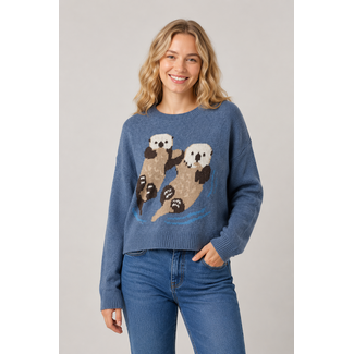 Otter Half Knit