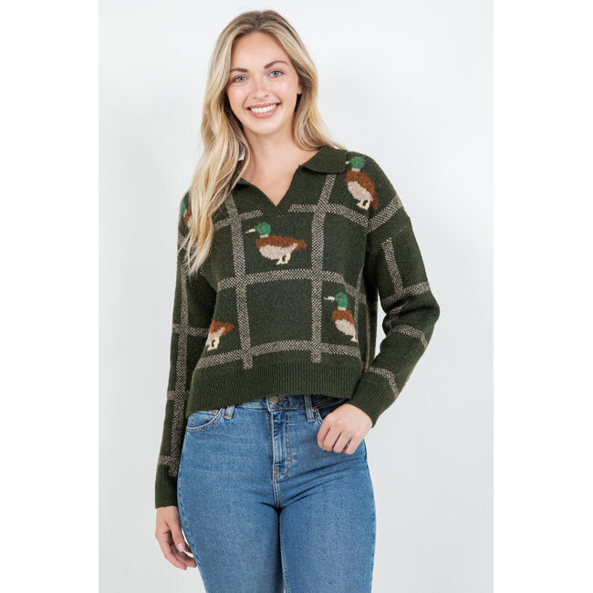 Duck Square Knit