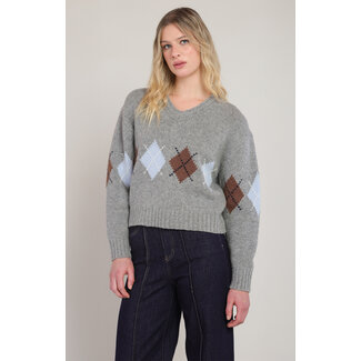 Room34 Argyle Sweater