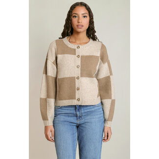 Heritage Check Cardi