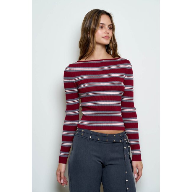 Maple Stripe Knit