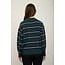 Crimson Stripe Knit