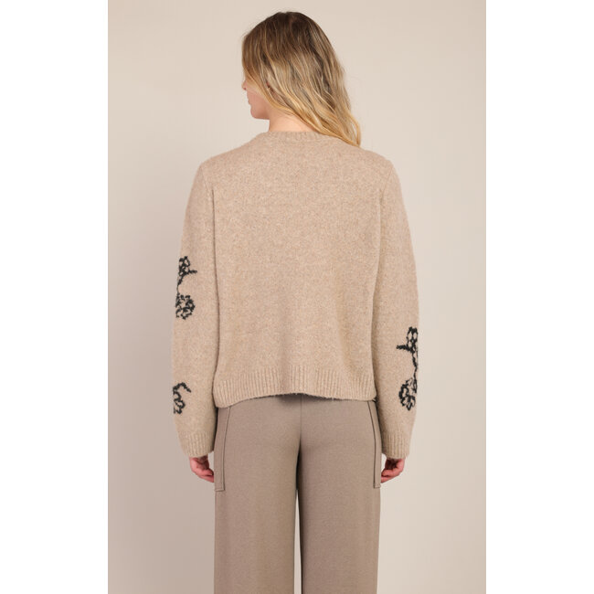Flora Abstract Knit