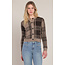 Penelope Plaid Cardi