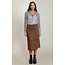 Caramel Pencil Skirt