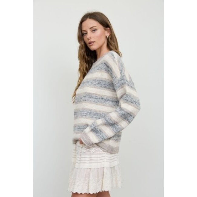 White Mocha Knit