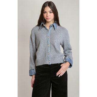 Olive Polo Knit