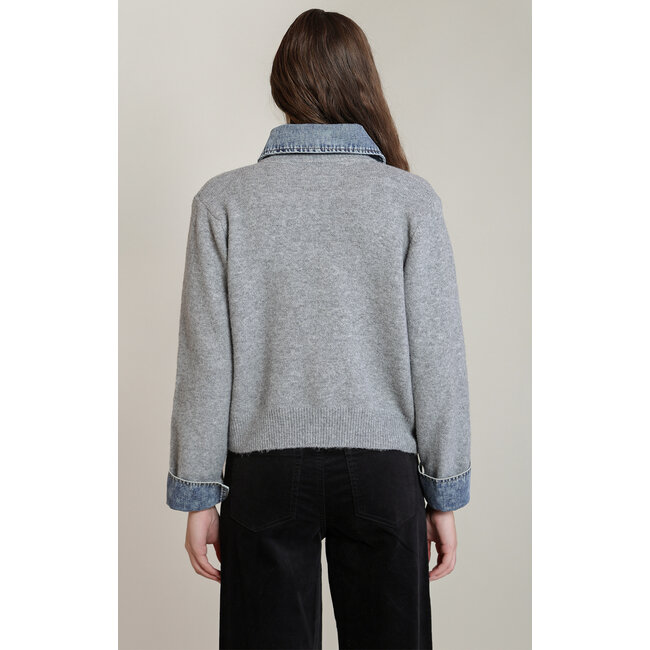 Olive Polo Knit
