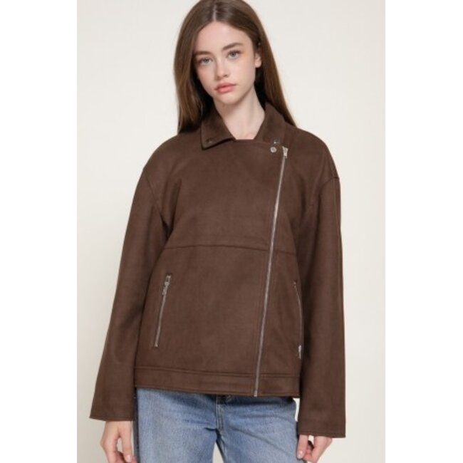 Willa Faux Suede Jacket