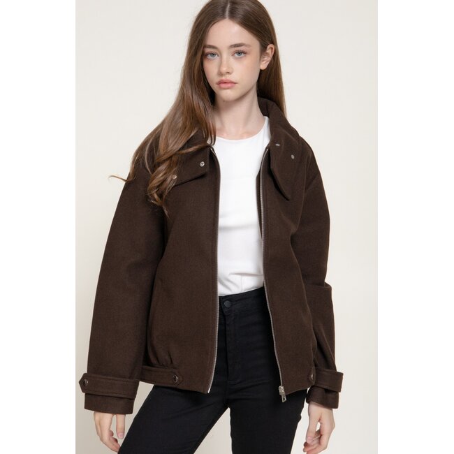 Shiloh High Neck Bomber