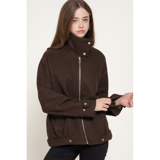 Shiloh High Neck Bomber