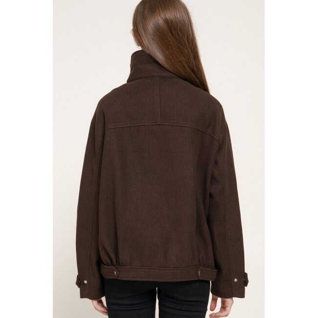 Shiloh High Neck Bomber