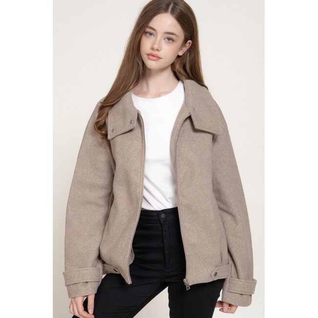 Shiloh High Neck Bomber