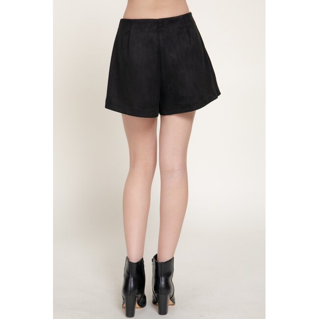Embry Faux Suede Skort