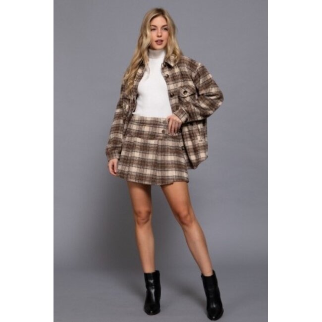 Maple Plaid Skirt