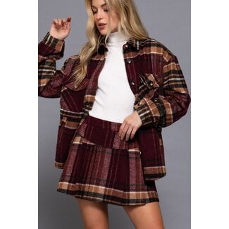 Maple Plaid Skirt