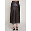 Libra Faux Leather Skirt