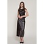 Libra Faux Leather Skirt