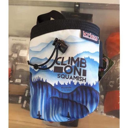 Blue Bluffs Climb On Chalk Bag