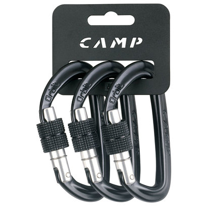 CAMP Orbit Screw-Lock Carabiner 3 Pack