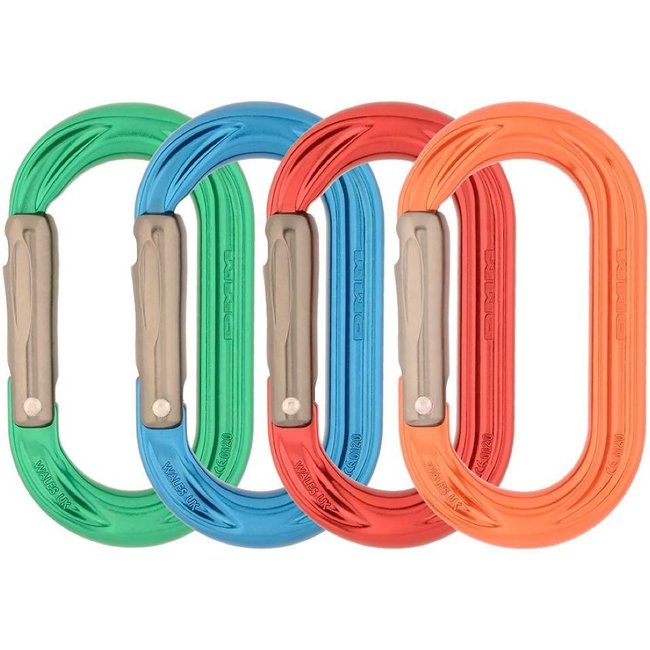 DMM Perfect O Straight Gate 4 Pack Carabiner